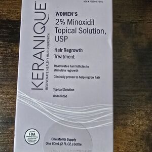 Keranique Women's 2% Minoxidil Hair Treatment - White